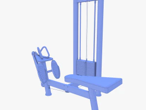 Pulley row 3D Model