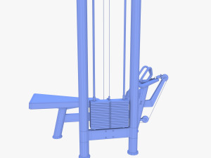 Pulley row 3D मॉडल