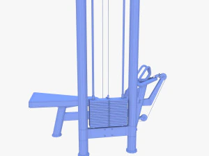 Pulley row 3D Model