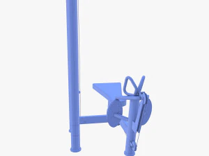 Pulley row 3D Model