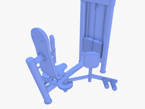 Adductor machine 3D 모델