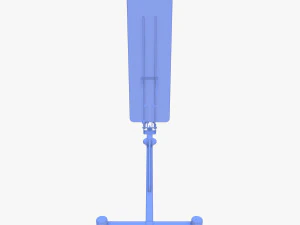 Adjustable bench 3D Model