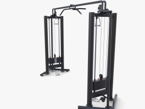 Cable crossover 3D 모델