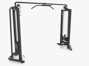 Cable crossover 3D 모델