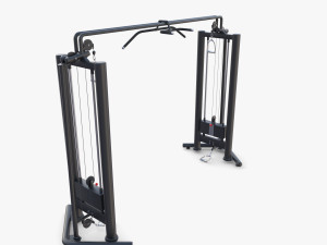 Cable crossover 3D 모델