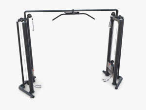 Cable crossover 3D 모델