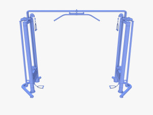 Cable crossover 3D 모델