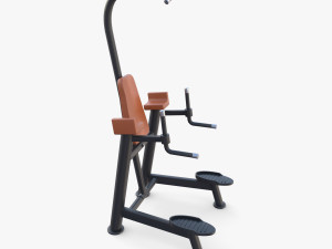 Chin up and dip station v1 3D Модель