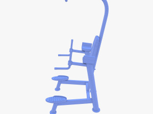 Chin up and dip station v1 3D Модель