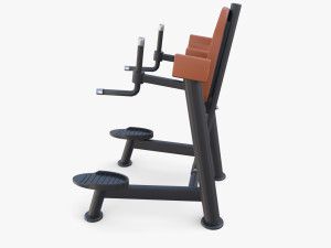 Chin up and dip station v2 3D Model