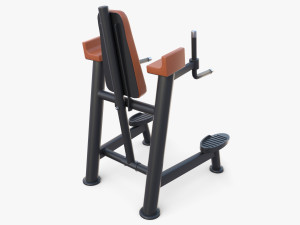 Chin up and dip station v2 3D Model