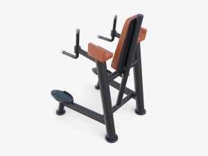 Chin up and dip station v2 3D Model