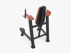 Chin up and dip station v2 3D Model