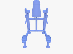 Chin up and dip station v2 3D Model