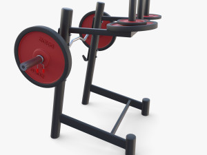 Curl rack 3D Model