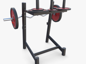 Curl rack 3D Model