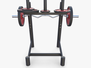 Curl rack 3D Model