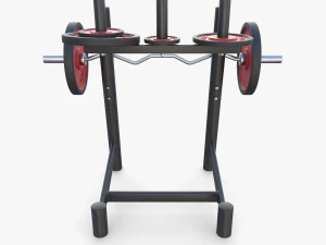 Curl rack 3D Model