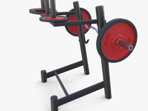 Curl rack 3D Model