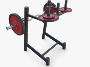 Curl rack 3D Model