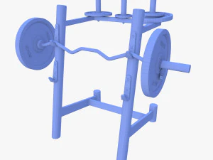 Curl rack 3D Model