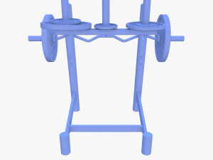 Curl rack 3D Model