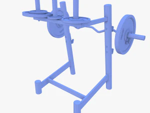 Curl rack 3D Model