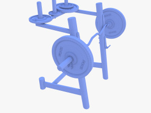 Curl rack 3D Model