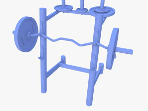 Curl rack 3D Model