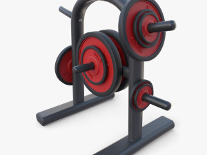 Disk rack v1 Modelo 3D