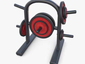 Disk rack v1 Modelo 3D