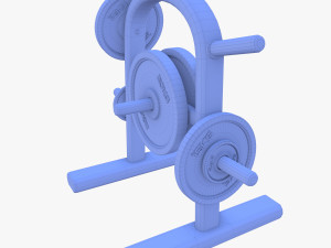 Disk rack v1 Modelo 3D