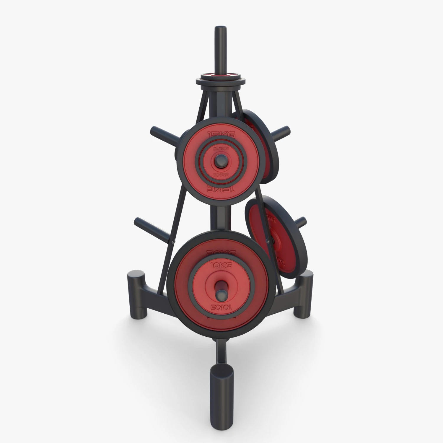 Rack de disco v2 Modelo 3D .c4d .max .obj .3ds .fbx .stl .blend 
