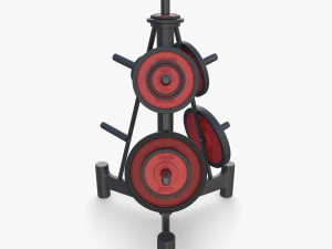 Дискова стійка v2 3D Модель