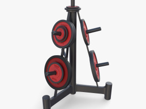 Disk rack v2 3D Модель