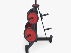 Rack de disco v2 Modelo 3D