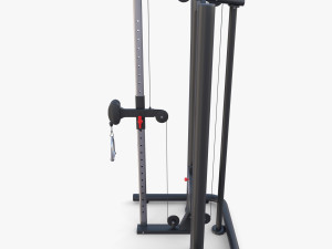 High low pulley Model 3D