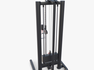 High low pulley Model 3D
