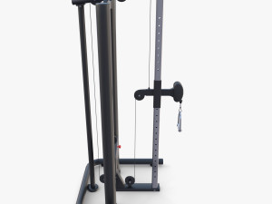High low pulley Model 3D