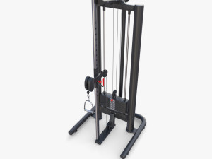 High low pulley Model 3D