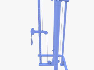 High low pulley Model 3D