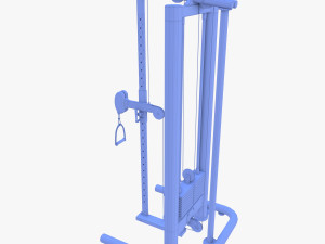 High low pulley Model 3D