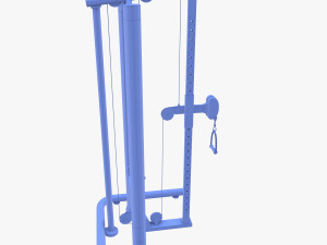 High low pulley Model 3D