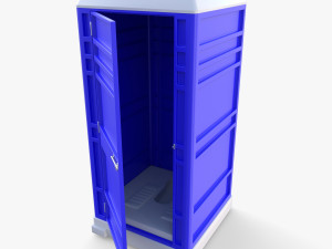 Portable toilet v1 3D Model