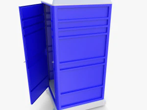 Portable toilet v1 3D Model