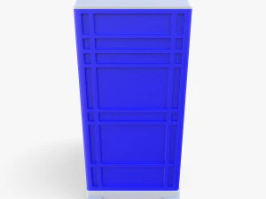 Portable toilet v1 3D Model