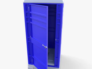 Portable toilet v1 3D Model