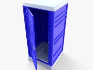 Portable toilet v1 3D Model