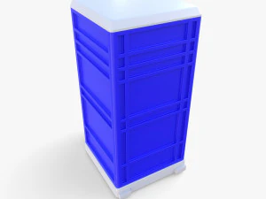 Portable toilet v1 3D Model