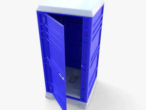 Portable toilet v1 3D Model